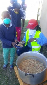 Serving good food